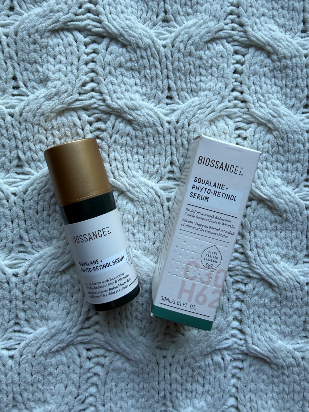 Biossance Squalane + Phyto-Retinol Serum — BNIB